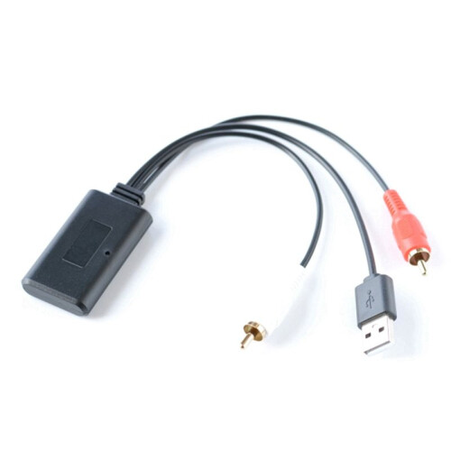Car Universal Wireless  Module Music Adapter Rca Aux Audio Cable USB Powered