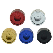 Metal Guitar Effect Pedal Footswitch Toppers Effect Foot Nail Cap Aluminium Pedal Protection Cap with Multi Colors