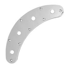 Gitaar Schakelaar Bedieningsplaat Gebogen 8 Gaten 3 Pot Stingray Musicman Jazz Bass Onderdelen