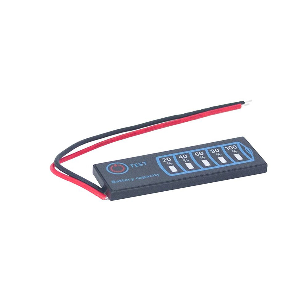 Lithium Battery/Iron Lithium/Lead-Acid Battery Group Power Percentage Indicator Board Dc5-30V Battery Power Indicator 6033792940562