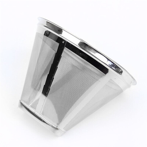 Coffee Filter Coffee Maker Reusable Stainless Steel 4 Cone Coffee Filters for  Coffee Maker, Accessories 1