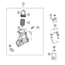 1Pcs Car Engine Oil Filter for Gladiator JL RAM 1500 2020 2021 68507598AA 68498720AA Oil Filer Housing Cap