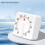 2-Pack Square 60 Minute Mechanical Kitchen Timer,Chef Cooking Timer Clock with Loud Alarm,No Batteries Required 6