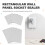 20Pcs Wall Insulation Outlet Insulators Sealers,Electrical Outlet Insulation Pads for Wall, Light,  Socket 8