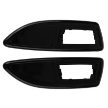 Bright Black Side Lamp Cover Side Light Cover for Corsa D VXR Astra H/J Zaf B Insignia Corsa E 2006-2014