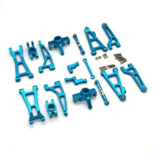 Metal Suspension Arm Steering Block Set for HBX 16889 16889A 16890 16890A SG1601 SG1602 1/16 RC Car Upgrade Parts Kit,2