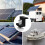 12 Pack Solar Module Holder End Clamp, End Clamp for Mounting Solar Panel, Side Clamp for PV Solar Module Fixings 30Mm 3