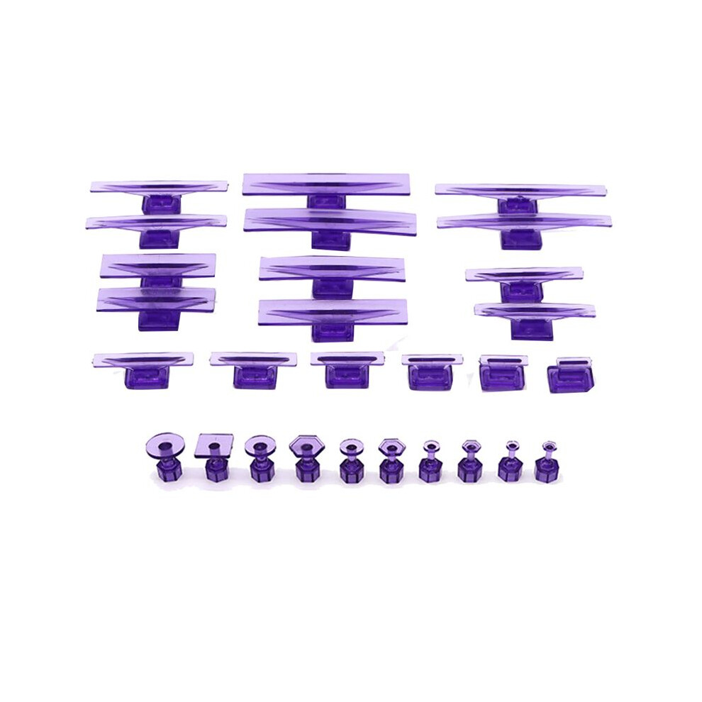 28Pc Glue Tabs Dent Lifter Tools Adjustable Handle Puller Paintless Dent Pit For Car Body Auto Paintless Dent Repair Kit 4711239464865
