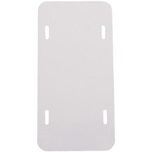 6 Tum X 3 Tum 10-Pack Sublimering Registreringsskylt Blanks, Heat Thermal Transfer DIY Picture, Aluminium Registreringsskylt Tag