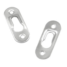 50 Stuks Foto Hangers 42 Mm X 16 Mm Metalen Sleutelgat Hanger Bevestigingen voor Foto Fotolijst Meubels Kast Accessoire