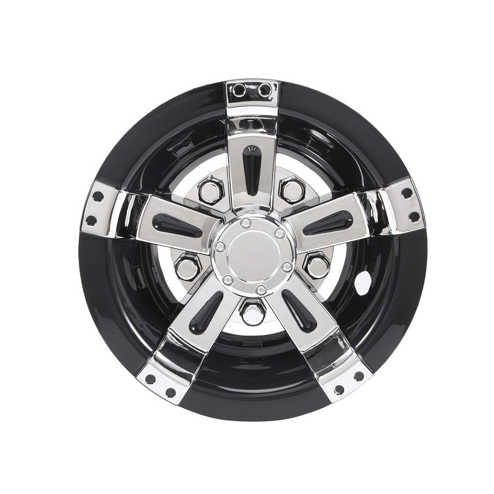 1Pcs 8Inch Cart Wheel Cover, 5 Spoke Design Hub Cap For Carts For Club Car, Ezgo, 4712358144010