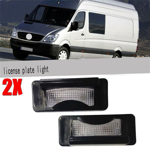 2PCS Sprinter Light License Plate Light for   Sprinter  LT 1