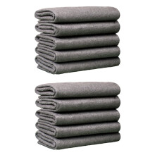 10 Chiffons de Nettoyage Magiques Épais pour Vitres, Chiffon de Nettoyage en Microfibre, Chiffon en Microfibre pour Vitres, Voitures 20 X 25 cm