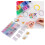 Acrylic Bead Kit for Jewelry Making Heart Pattern 100 pcs 16