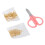 Acrylic Bead Kit for Jewelry Making Heart Pattern 100 pcs 8