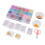Acrylic Bead Kit for Jewelry Making Heart Pattern 100 pcs 6