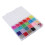 Acrylic Bead Kit for Jewelry Making Heart Pattern 100 pcs 11