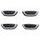 4pcs/Set  Adjuster  Knob Cover 23219457 23219459 for  CT6 Front Rear   and Down Adjust Button 1