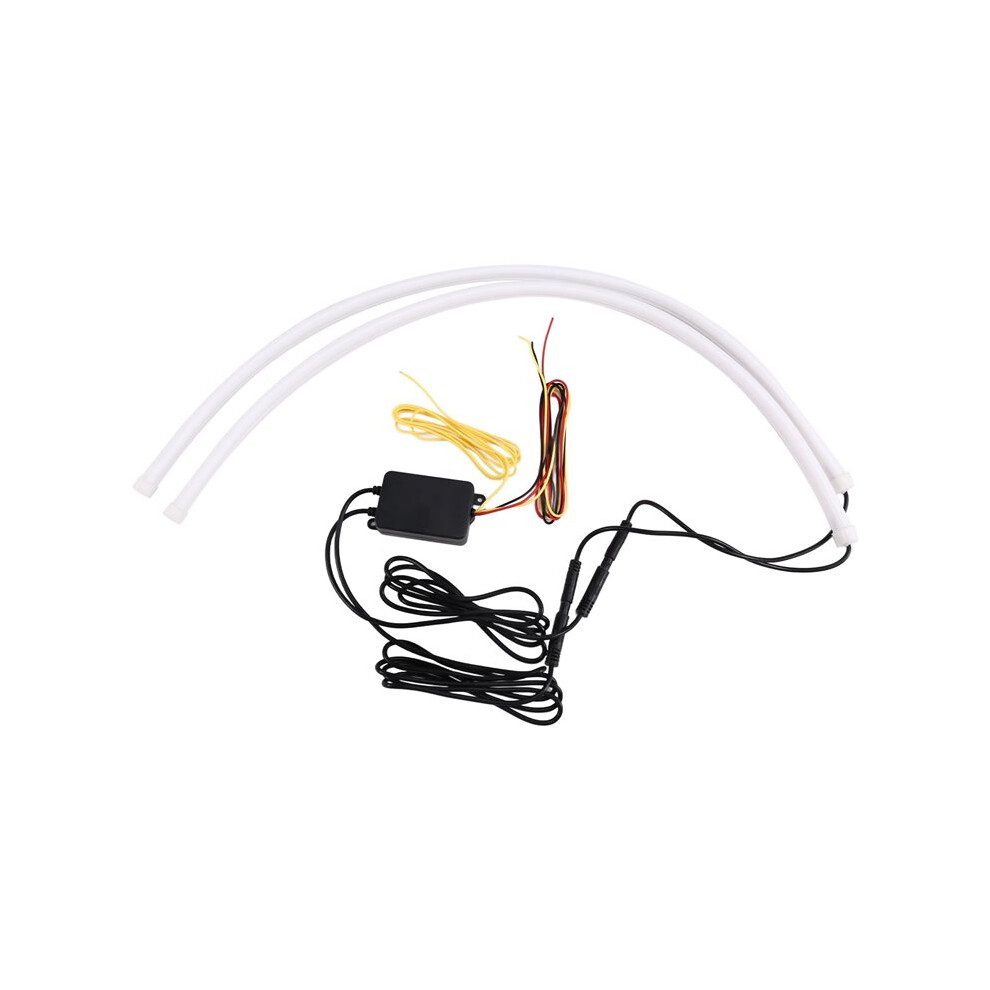 Car Led Strip Lights Sequential Drl Daytime Running Lights With Turn Signal With App Control 60Cm 6031949339719