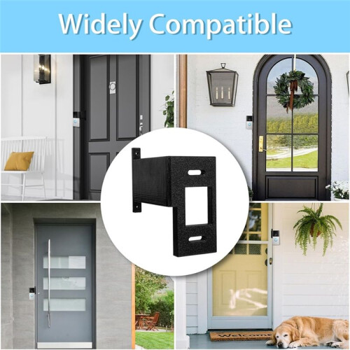 Doorbell Extender for , Brick Mount Extension, H Extends Doorbell From Wall for Better Visibility and Angle 2