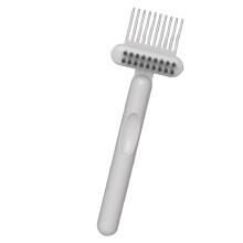 Nettoyeur de Brosse à Cheveux Double Action, Outil de Nettoyage Ergonomique pour la Maison et le Salon, Idéal pour les Voyages et L'Utilisation