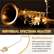 Atril de Música de Pie, Teclas, Instrumentos de Viento, Clip para Partituras, Soportes Portátiles para Partituras de Marcha, Accesorios para