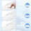 Keyboard Wrist Rest Angel Wing Memory Foam Mouse Pad Set Wrist Support Ergonomic Non-Slip for Computer Laptop Easy Type 6