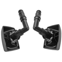 2Pcs Front Headlight Washer Jet Headlamp Nozzle DNJ000091 DNJ000081 for 3 2005-2009