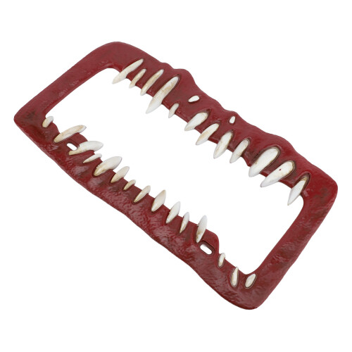Silly Horrible Teeth Number Plate Frame