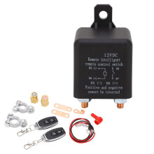 Interruttore di spegnimento batteria wireless 12V Uso versatile Interruttore di disconnessione batteria remoto Interruttore antifurto disconnessione