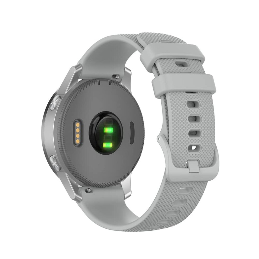 Watch Band 18Mm Silicone Strap For Garmin Vivoactive 3/3S/Venu/4/4S/Forerunner 645 245 9455672047906