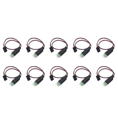 10X Remote Control  Board CH3 Light Control Module for the Model RC Car Light Lamp Plug and