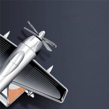 Solar Powered Rotating Aircraft Desktop Aircraft Decoration Interior Decoration Car Decoration Children's BirthdayGift,A