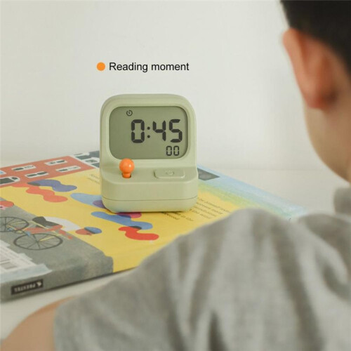 Retro  Handheld Game Machine Alarm Clock Kids Cute Digital Clock Multi Function Countdown Snooze Desk Table Clock