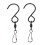 2PCS Versatile Rotating Hooks for Hanging Crystal Twisters and Bird Feeders 1