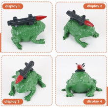 Missile Toad Holiday Ornament Grappige Kerstornamenten, Huissfeer Decor, Kerstboomornament, Het Unieke Gag Gift