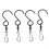 2PCS Versatile Rotating Hooks for Hanging Crystal Twisters and Bird Feeders 6