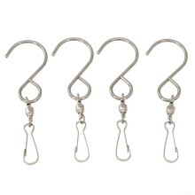 Paquet de 2 Crochets Pivotants Multi-Usages pour Suspendre des Twisters et des Nichoirs en Cristal