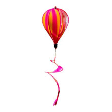 Garden Spring Hot Air Balloon Pendant Rotating Windmill Hanging Decoration H