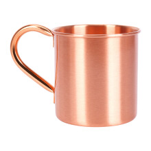 Pure Koperen Moskou Muilezel Mok Stevig Glad Zonder Binnenvoering voor Cocktail Koffie Bier Melk Water Cup Thuis Bar Drinkware Cool