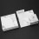 6Pcs/Set Marble Leather Square Drink Coasters Placemat Cup Mat Pad Holder Kitchen Tableware for Home Table Kitchen Decor 6