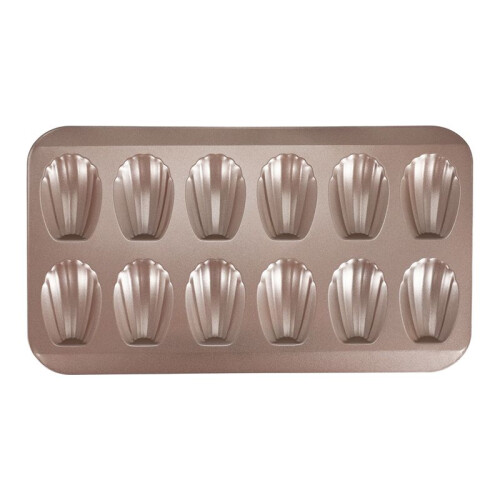 12Cup Shell Shaped Nonstick Madeleine Pan Carbon Steel Mold Baking Mould Tools 1