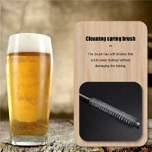 1.5M Inlet and Outlet Pipe Cleaning Spring Brush Long Brush Beer Fermentation Tank Tube Hose Cleaner