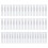 Atomizzatore Monouso per Profumo da 50 Pezzi, Flacone Spray nel Plastica Trasparente Flacone Spray Portatile per Profumo - 3Ml 1