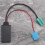 Biurlink Car  Audio Adapter Interface  ISO 6Pin&8Pin for  2005-2011 Models Stereo CD Host 7