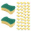 40 PCS Cleaning Scrub Sponge for Kitchen Tableware Bathroom Car Wash Scrub Sponge Pad 1
