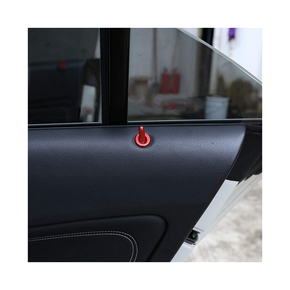 4Pcs Car Door Lift Lock Cover Decoration Trim Stickers For A B Gla Cla Glk Class W176 W246 C117 X204 4713032191801