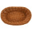 Cesta de PãO de Vime Oval, Cesta de Armazenamento de 10,2 Polegadas para Mesa de Armazenamento de CosméTicos de Frutas de Alimentos e Banheiro 6