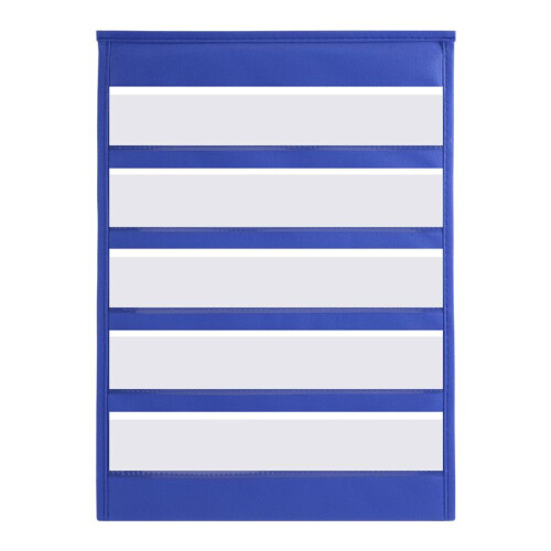Desktop Pocket Chart Double-Sided and Self-Standing  Pocket Chart Stand for Individual or Small Group (43X 33cm)