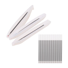 3 PeçAs de Molde de Resina de Silicone Molde Caneta EsferográFica, Molde EpóXi de Cristal, Usado para DecoraçãO de Artesanato Diy